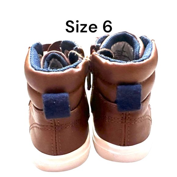 Toddler/Kids Brown Boots Size 10 or Size 6 - Picture 4 of 10